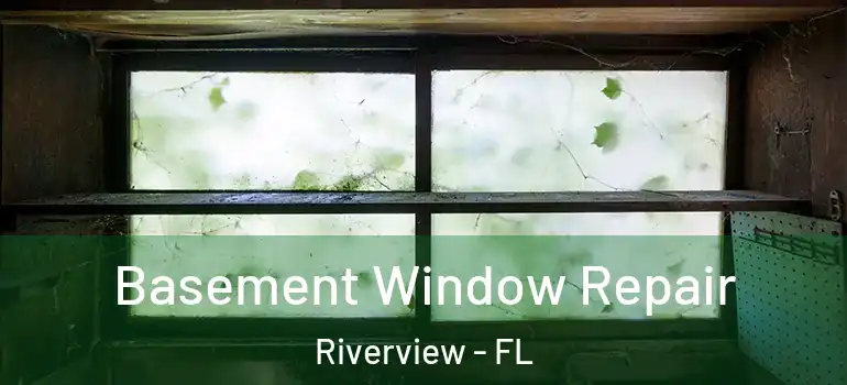 Basement Window Repair Riverview - FL
