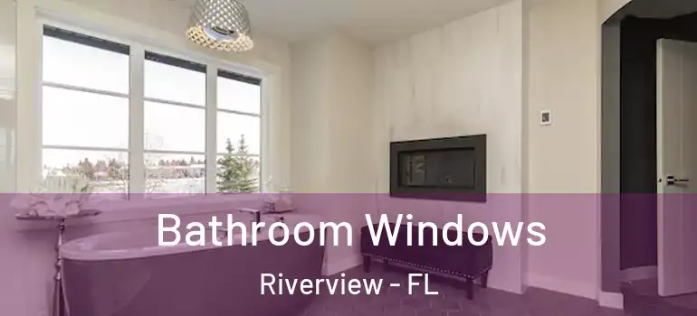Bathroom Windows Riverview - FL