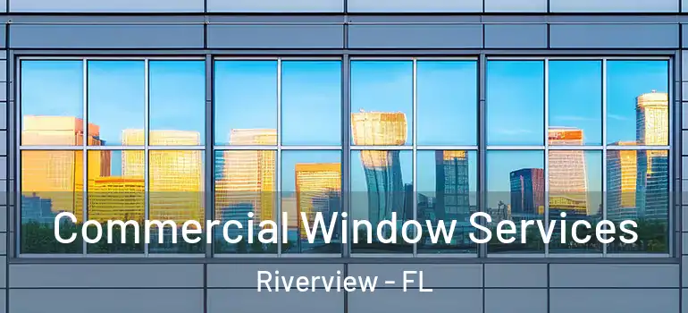 Commercial Window Services Riverview - FL