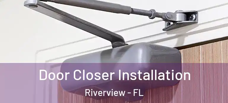 Door Closer Installation Riverview - FL