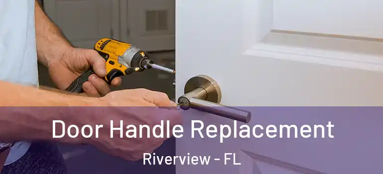 Door Handle Replacement Riverview - FL