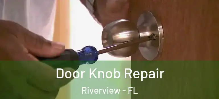 Door Knob Repair Riverview - FL