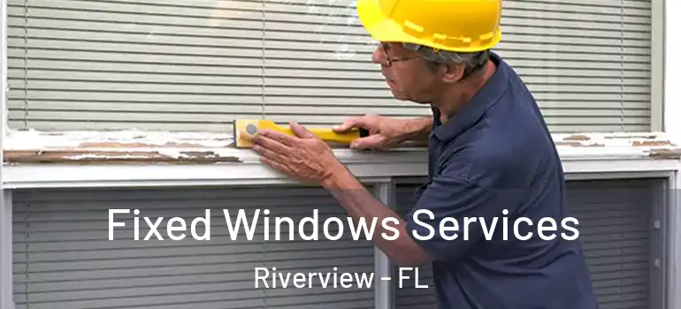 Fixed Windows Services Riverview - FL