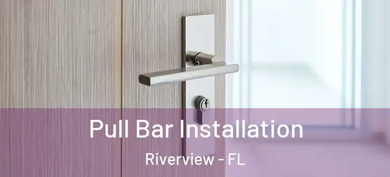 Pull Bar Installation Riverview - FL
