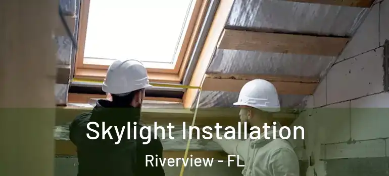 Skylight Installation Riverview - FL
