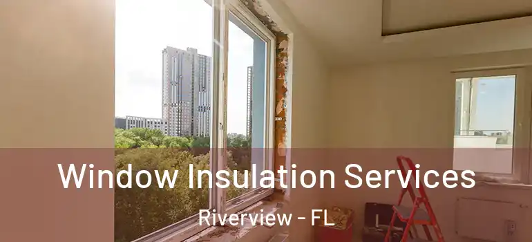 Window Insulation Services Riverview - FL