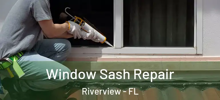 Window Sash Repair Riverview - FL